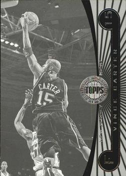 2005-06 Topps First Row - Black and White #7 Vince Carter Front