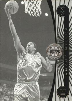 2005-06 Topps First Row - Black and White #98 Andre Miller Front