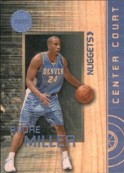 2005-06 Topps First Row - Center Court #CC43 Andre Miller Front