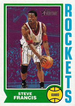 2001-02 Topps Heritage #20 Steve Francis Front