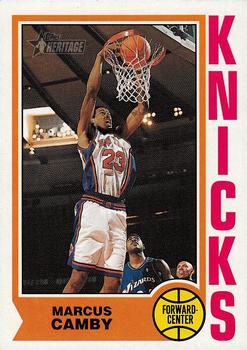 2001-02 Topps Heritage #51 Marcus Camby Front