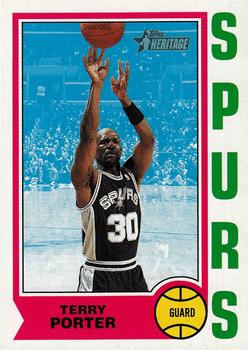 2001-02 Topps Heritage #155 Terry Porter Front