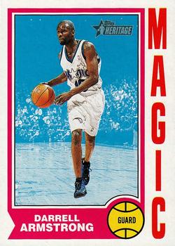 2001-02 Topps Heritage #174 Darrell Armstrong Front