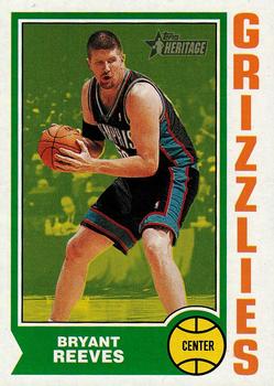 2001-02 Topps Heritage #182 Bryant Reeves Front