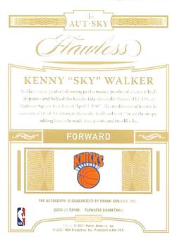 2020-21 Panini Flawless - Flawless Autographs Gold #AUT-SKY Kenny 