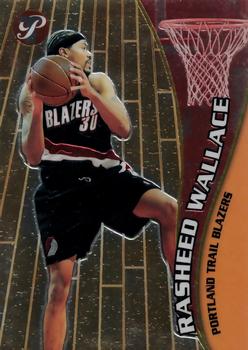 2001-02 Topps Pristine #11 Rasheed Wallace Front