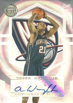 2005-06 Topps First Row - Signature Swish #SS-AW Antoine Wright Front