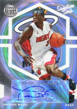2005-06 Topps First Row - Signature Swish #SS-DW Dwyane Wade Front