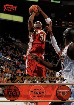 2001-02 Topps Xpectations #2 Jason Terry Front