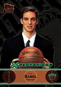 2001-02 Topps Xpectations #103 Pau Gasol Front