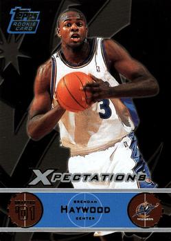 2001-02 Topps Xpectations #120 Brendan Haywood Front