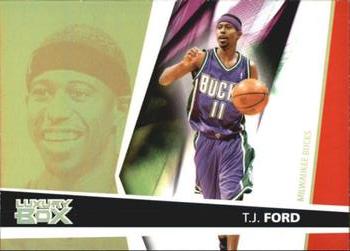 2005-06 Topps Luxury Box - Loge Level #45 T.J. Ford Front