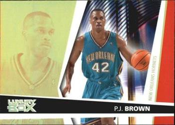 2005-06 Topps Luxury Box - Loge Level #68 P.J. Brown Front