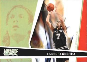 2005-06 Topps Luxury Box - Loge Level #107 Fabricio Oberto Front