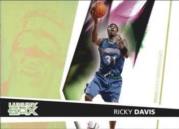 2005-06 Topps Luxury Box - Mezzanine #13 Ricky Davis Front