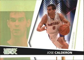 2005-06 Topps Luxury Box - Mezzanine #103 Jose Calderon Front
