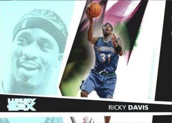 2005-06 Topps Luxury Box - Tier Reserved #13 Ricky Davis Front