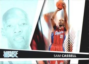 2005-06 Topps Luxury Box - Tier Reserved #19 Sam Cassell Front