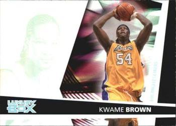 2005-06 Topps Luxury Box - Tier Reserved #53 Kwame Brown Front