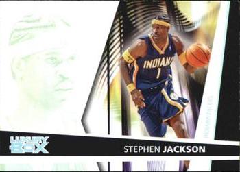 2005-06 Topps Luxury Box - Tier Reserved #57 Stephen Jackson Front