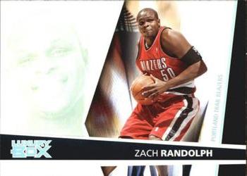 2005-06 Topps Luxury Box - Tier Reserved #73 Zach Randolph Front