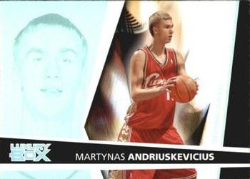2005-06 Topps Luxury Box - Tier Reserved #144 Martynas Andriuskevicius Front