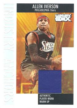2005-06 Topps Luxury Box - Industry Anchors Relics #IAR-AI1 Allen Iverson Front