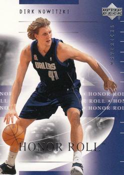 2001-02 Upper Deck Honor Roll #16 Dirk Nowitzki Front