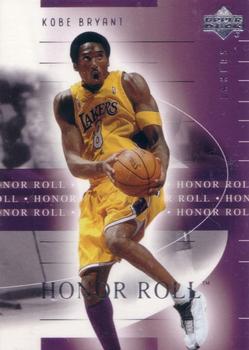 2001-02 Upper Deck Honor Roll #38 Kobe Bryant Front