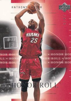2001-02 Upper Deck Honor Roll #46 Anthony Carter Front