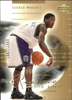 2001-02 Upper Deck Honor Roll #105 Gerald Wallace Front