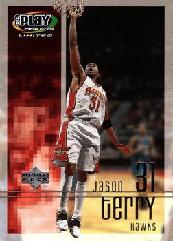 2001-02 UD PlayMakers Limited #3 Jason Terry Front
