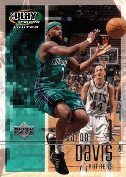 2001-02 UD PlayMakers Limited #8 Baron Davis Front
