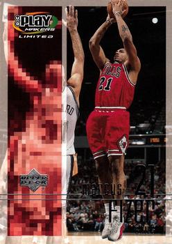 2001-02 UD PlayMakers Limited #12 Marcus Fizer Front