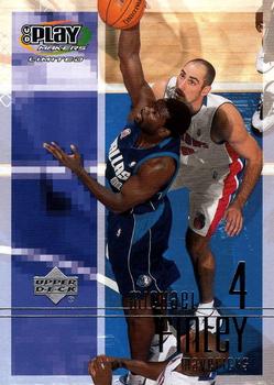 2001-02 UD PlayMakers Limited #16 Michael Finley Front