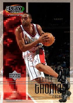 2001-02 UD PlayMakers Limited #31 Kenny Thomas Front