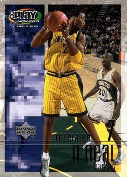 2001-02 UD PlayMakers Limited #34 Jermaine O'Neal Front