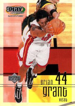 2001-02 UD PlayMakers Limited #50 Brian Grant Front