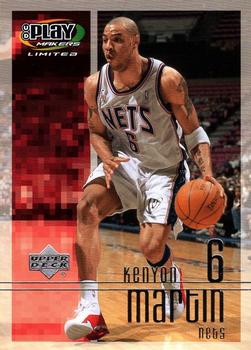 2001-02 UD PlayMakers Limited #61 Kenyon Martin Front