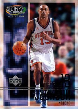2001-02 UD PlayMakers Limited #65 Mark Jackson Front