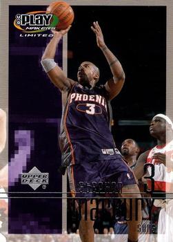 2001-02 UD PlayMakers Limited #73 Stephon Marbury Front