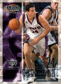 2001-02 UD PlayMakers Limited #76 Tom Gugliotta Front