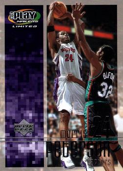 2001-02 UD PlayMakers Limited #92 Morris Peterson Front