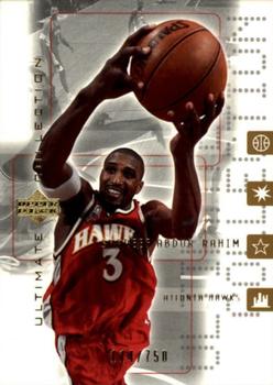 2001-02 Upper Deck Ultimate Collection #2 Shareef Abdur-Rahim Front