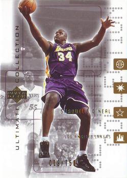 2001-02 Upper Deck Ultimate Collection #26 Shaquille O'Neal Front