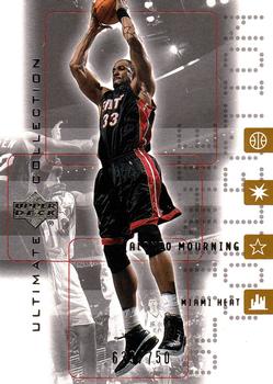 2001-02 Upper Deck Ultimate Collection #30 Alonzo Mourning Front