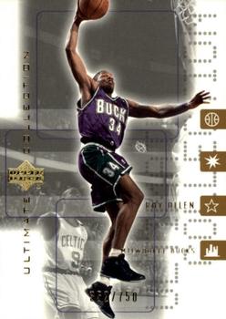 2001-02 Upper Deck Ultimate Collection #32 Ray Allen Front