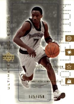 2001-02 Upper Deck Ultimate Collection #35 Terrell Brandon Front