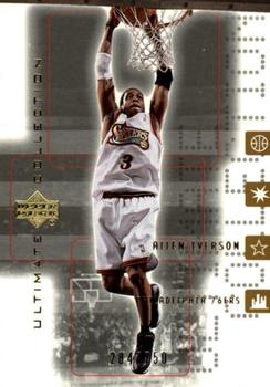 2001-02 Upper Deck Ultimate Collection #43 Allen Iverson Front