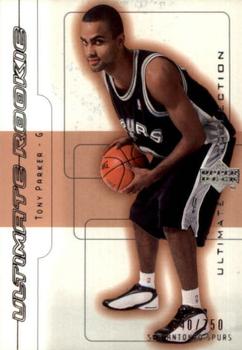 2001-02 Upper Deck Ultimate Collection #64 Tony Parker Front